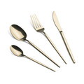 Set tacamuri 24 piese Berlinger Haus, Cutlery, model rotunjit, inox, sampanie