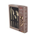 Set tacamuri 24 piese Berlinger Haus, Cutlery, model rotunjit, inox, sampanie