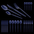 Set tacamuri 24 piese Berlinger Haus, Cutlery, model rotunjit, inox, sampanie