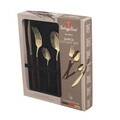 Set tacamuri 24 piese Berlinger Haus, Leonardo, inox, visiniu/sampanie