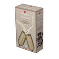 Set 2 pahare pentru sampanie Berlinger Haus, Sahara/Leonardo, 260 ml, inox 18/10, auriu
