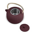 Ceainic Berlinger Haus, Leonardo, 1 L, fonta, visiniu mat/auriu