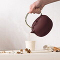 Ceainic Berlinger Haus, Leonardo, 1 L, fonta, visiniu mat/auriu