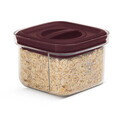 Set 5 recipiente depozitare Berlinger Haus, Leonardo, 460 ml / 1.1 L / 1.5 L, plastic, transparent/visiniu