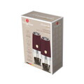 Set 2 rasnite pentru sare/piper Berlinger Haus, Leonardo, plastic/ceramica, visiniu