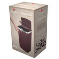 Cos de gunoi cu senzor Berlinger Haus, Leonardo, 38.5x28.5x65 cm, 60 L, otel, visiniu mat