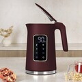 Ceainic electric digital Berlinger Haus, Leonardo, 1.7 L, plastic/inox, visiniu mat