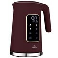 Ceainic electric digital Berlinger Haus, Leonardo, 1.7 L, plastic/inox, visiniu mat