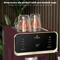 Espressor digital 3 in 1 Berlinger Haus, Leonardo, 950W, 21x25.9x28 cm, inox, visiniu mat
