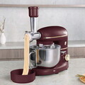 Robot de bucatarie 4 in 1 Berlinger Haus, Leonardo, 1500W, inox/plastic, visiniu mat/argintiu