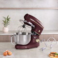 Robot de bucatarie 4 in 1 Berlinger Haus, Leonardo, 1500W, inox/plastic, visiniu mat/argintiu