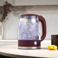 Ceainic electric Berlinger Haus, Leonardo, 1.7 L, sticla borosilicata, visiniu mat/transparent