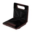 Sandwich maker 3 in 1 Berlinger Haus, Leonardo, 22.5x13 cm, aluminiu, visiniu mat