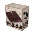 Sandwich maker 3 in 1 Berlinger Haus, Leonardo, 22.5x13 cm, aluminiu, visiniu mat