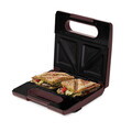 Sandwich maker Berlinger Haus, Leonardo, 22.5x13 cm, aluminiu, visiniu mat