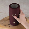 Rasnita electrica de cafea Berlinger Haus, Leonardo, 150W, inox, visiniu mat