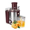 Storcator de fructe Berlinger Haus, Leonardo, 500W, 600 ml, inox, visiniu mat/argintiu
