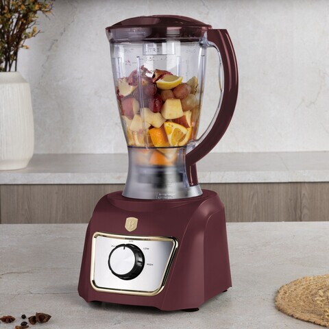 Set blender 8 in 1 Berlinger Haus, Leonardo, 500W, inox/plastic, visiniu mat