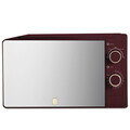 Cuptor cu microunde Berlinger Haus, Leonardo, 1100W, 20L, 44.5x24.2x32.5 cm, visiniu mat/argintiu