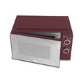 Cuptor cu microunde Berlinger Haus, Leonardo, 1100W, 20L, 44.5x24.2x32.5 cm, visiniu mat/argintiu