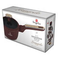 Cratita cu capac Berlinger Haus, Leonardo Nordic, 16 cm, 1.2 L, aluminiu forjat, visiniu mat