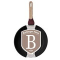 Tigaie Berlinger Haus, Leonardo Nordic, 28 cm, 2.4 L, aluminiu forjat, visiniu mat