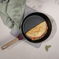 Tigaie flip Berlinger Haus, Leonardo Nordic, 26 cm, aluminiu, visiniu mat