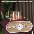 Espressor 3 in 1 Berlinger Haus, Leonardo Nordic, 950W, 23x26.5x30.5 cm, inox, visiniu mat/natur