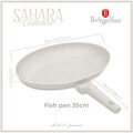 Tigaie pentru peste Berlinger Haus, Sahara, 35 cm, aluminiu forjat, crem mat