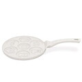Tigaie pentru clatite, 7 forme animale Berlinger Haus, Sahara, 26 cm, aluminiu turnat, crem mat