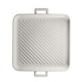 Tava grill cu capac Berlinger Haus, Sahara, 34x34x4.5 cm, aluminiu turnat, crem mat