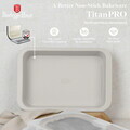 Tava cu capac Berlinger Haus, Sahara, 36.5x24.5x5.5 cm, otel carbon/plastic, crem mat