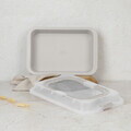 Tava cu capac Berlinger Haus, Sahara, 36.5x24.5x5.5 cm, otel carbon/plastic, crem mat