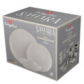 Serviciu de masa rotund, 18 piese Berlinger Haus, Sahara, ceramica, crem mat