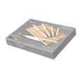 Set 5 cutite cu tocator Berlinger Haus, Sahara, inox/bambus, crem mat/natur