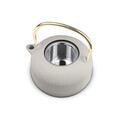 Ceainic Berlinger Haus, Sahara, 1 L, fonta, crem mat/auriu