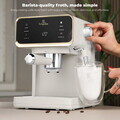 Espressor digital 3 in 1 Berlinger Haus, Sahara, 950W, 21x25.9x28 cm, inox, crem mat