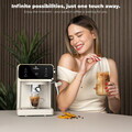 Espressor digital 3 in 1 Berlinger Haus, Sahara, 950W, 21x25.9x28 cm, inox, crem mat