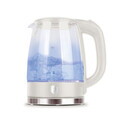 Ceainic electric Berlinger Haus, Sahara, 1.7 L, sticla borosilicata, crem mat/transparent