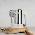 Mixer de mana cu suport Berlinger Haus, Sahara, 300W, plastic/inox, crem/argintiu