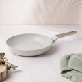 Tigaie Berlinger Haus, Sahara Nordic, 28 cm, 2.4 L, aluminiu forjat, crem mat/natur