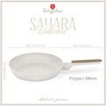 Tigaie Berlinger Haus, Sahara Nordic, 28 cm, 2.4 L, aluminiu forjat, crem mat/natur