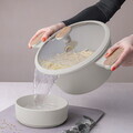 Oala cu capac Berlinger Haus, Sahara Nordic, 24 cm, 4.3 L, aluminiu forjat, crem mat/natur
