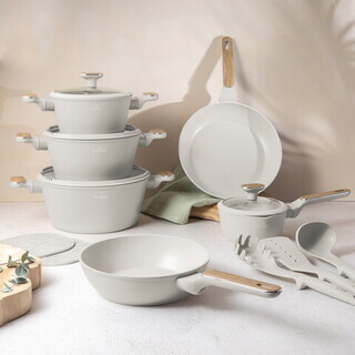 Crem mat;Natur, Set 15 piese
