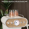 Espressor 3 in 1 Berlinger Haus, Sahara Nordic, 950W, 23x26.5x30.5 cm, inox, crem mat/natur