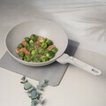 Tigaie Wok Berlinger Haus, Sahara Marble, 28 cm, 3.5 L, aluminiu forjat, crem mat/marmura