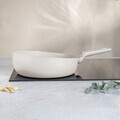 Tigaie flip Berlinger Haus, Sahara Marble, 26 cm, aluminiu, crem mat/marmura