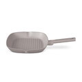 Tigaie grill Berlinger Haus, Taupe, 28 cm, 2.1 L, aluminiu forjat, taupe mat