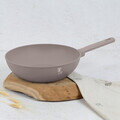Tigaie Wok Berlinger Haus, Taupe, 28 cm, 3.2 L, aluminiu forjat, taupe mat