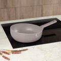 Tigaie flip Berlinger Haus, Taupe, 26 cm, aluminiu, taupe mat